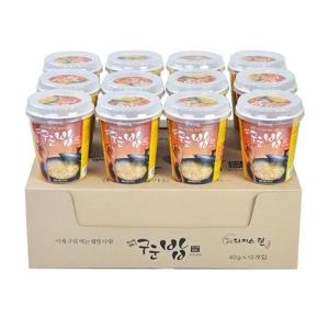 [라이스웰]컵누룽지40gx12개/즉석컵누룽지