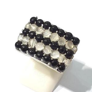 [블루케이] 오닉스 원석반지231212-04탄생석캐츠아이