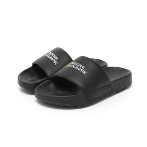 내셔널지오그래픽 키즈 K242KSD016 리플 슬라이드 키즈 BLACK