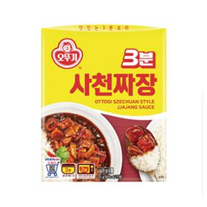 [오뚜기] 3분 사천 짜장 200g