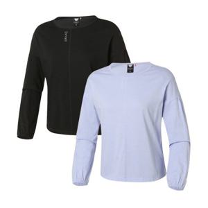 [다이나핏 공식](택가89,000원) 여성 엘다 긴팔 티셔츠_YWP22249