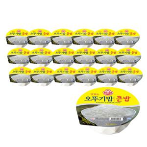 오뚜기 맛있는 오뚜기 큰밥 300g x 18개