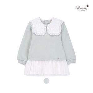 페리미츠 DP02 24봄 레이스카라 롱티셔츠 P2411T158