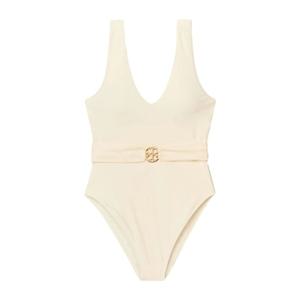 토리버치 밀러 원피스수영복 73219 104 NEW IVORY
