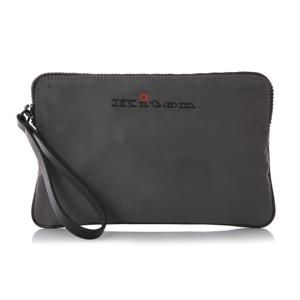 24SS UBA0027 N0080804 GREY 키톤 로고 레더 아이패드 클러치