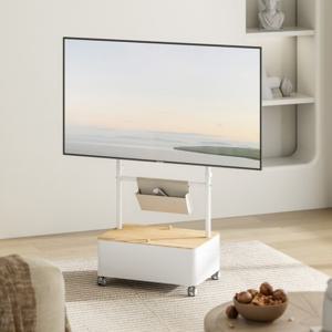루미플러스 수납가능한 이동형 TV 스탠드+네트망Set