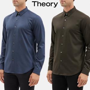 띠어리 theory N085509R 남자 플란넬 소재의 긴소매 셔츠