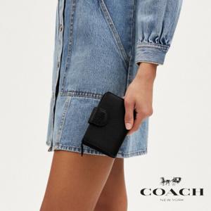 코치 COACH CP417 OS 여자 미디엄 지퍼 접이식 기즉 지갑