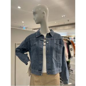 [르니앤맥코이] 등판 하트 진주장식 데님 자켓 (ML04JK401HJZ)