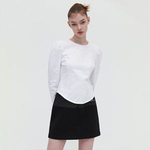 [에고이스트][BL]레터링 자수포인트 햄라인 슬림 TS(EQ2OTL01)