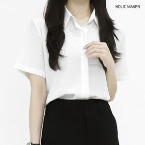 반팔 HTT022 홀릭메이커 카라 반소매 셔츠 반팔티 여