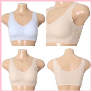 [비비안(언더웨어)](골프,요가)밀착력 좋은 심리스 런닝형 노와이어 브라 BR1841A