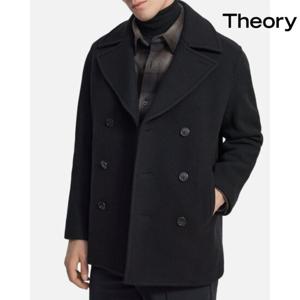 띠어리 theory M0991402 남자 니트 울 더블 하프 코트 자켓