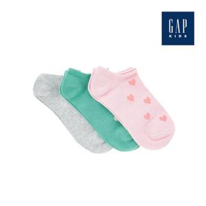 [갭키즈]하트 패턴 앵클 삭스 3pack(810966-00-9_MUT)