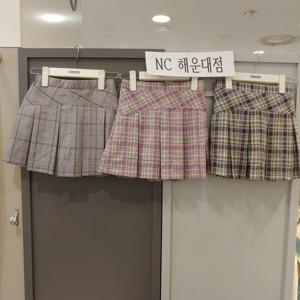 [오후]걸그룹 언니야 스타일~~스쿨 체크 스커트 OHWH23S51
