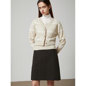 [쥬크] 자카드 메탈 가디건 Z234KSL011