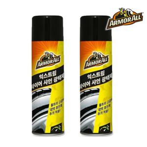 [세차용품] 아머올 익스트림 타이어 샤인 광택제 500ml x 2개 (+스틱방향제 4입 1개 증정)