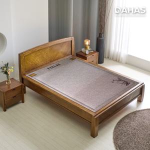 장수돌침대 다하스 1338Q 고재 필렉스 퀸 흙침대