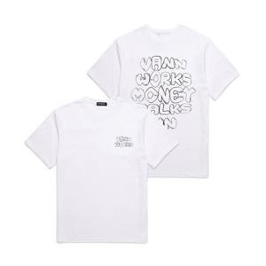 [밴웍스]MONEY TALKS 오버핏 반팔 티셔츠 (VS0079)