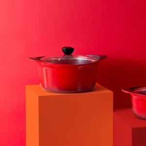 [한국도자기]리한 스칼레토 IH 인덕션 통주물 양수냄비 (24cm) [+쿠킹스틱]