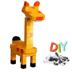 LED DIY 블록 변신조명 스탠드 기린