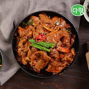 다향 고향의 장맛 오리주물럭 매운맛 10팩 총1.5kg