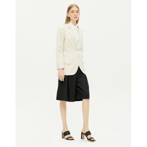 라움 여성  DENHAM WOMEN 베이지 단색 린넨혼방 긴팔자켓 CWJA2E228I1