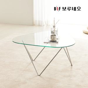 BIF보루네오 디에르 해브 800 강화유리 거실테이블