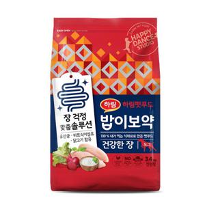 [하림펫푸드] 밥이보약 DOG 건강한장  3.4kg