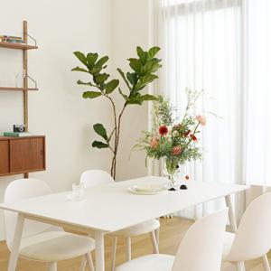 마루이 로제 세라믹 4인 식탁 1400식탁테이블 사각형 2colors