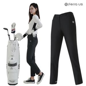 페라어스 여성 솔리드 반시보리 골프바지 APF3BU8275