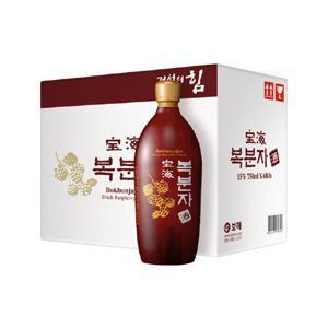 (방문수령)보해 복분자주 750ml (6입)