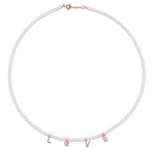 [로제도르] 러브펄 담수진주 목걸이_241610105