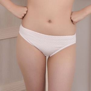 (고아라)(PT5049)상큼컬러 작은도트 면 팬티