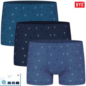 BYC야자수패턴벤터스남쥬니어드로즈3매입JPI3003