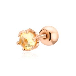 [비앤비골드] 14K 탄생석 3mm 11월 시츄린 피어싱 JNE23042