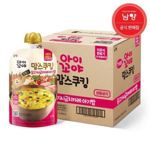 [남양유업]남양 맘스쿠킹 완료기 이유식 닭고기시금치카레140gx10개(15개월-)