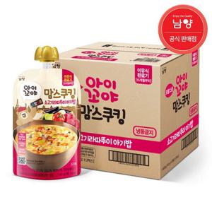 [남양유업]맘스쿠킹 완료기 이유식 소고기라따뚜이 140gx10개(15개월-)