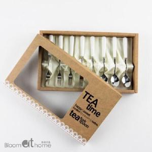 모던라인 티스푼+티포크 8P (세트박스)