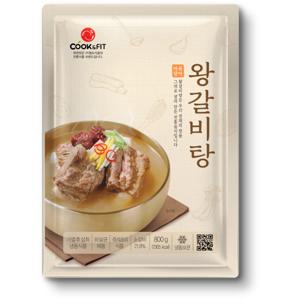 쿡앤핏 왕갈비탕 800g X 5팩
