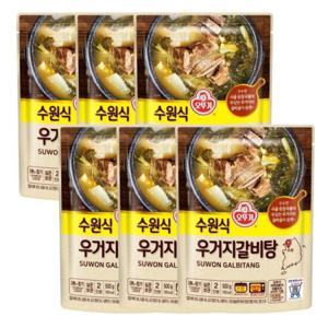 [오뚜기] 오뚜기 수원식 우거지갈비탕 500g 6개