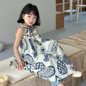 [베이비맥스] 파인애플 플레어 원피스 R11854