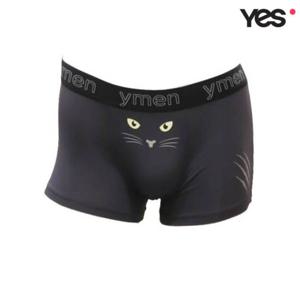 [예스]야광 고양이 포인트 남성 드로즈 YSMDA252
