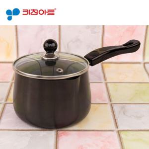 키친아트 쥬노블랙 경질냄비 14cm 밀크편수