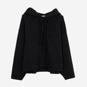 아크네스튜디오 프린트 후드티 BLACK FN WN SWEA000298 HLC