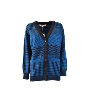 다이앤 본 퍼스텐버그 가디건 DVFWC3R009CASDT BLACK