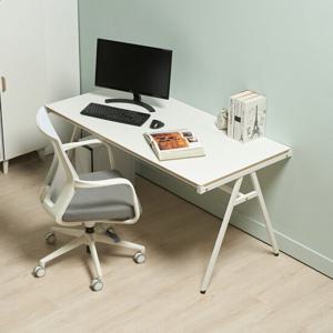 에보니아 브베 철재 책상 테이블 와이드형 1500