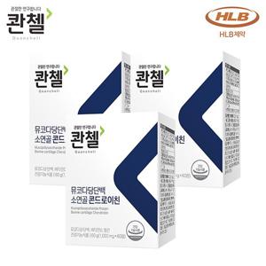 콴첼 NEW뮤코다당단백 소연골 콘드로이친 3박스(3개월)