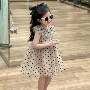 [베이비맥스] 엘코 도트 쉬폰 원피스 R12176