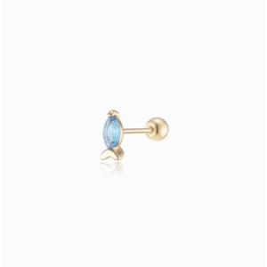 [GB] 탄생석 물고기 10K GOLD 피어싱 LPTO4011T